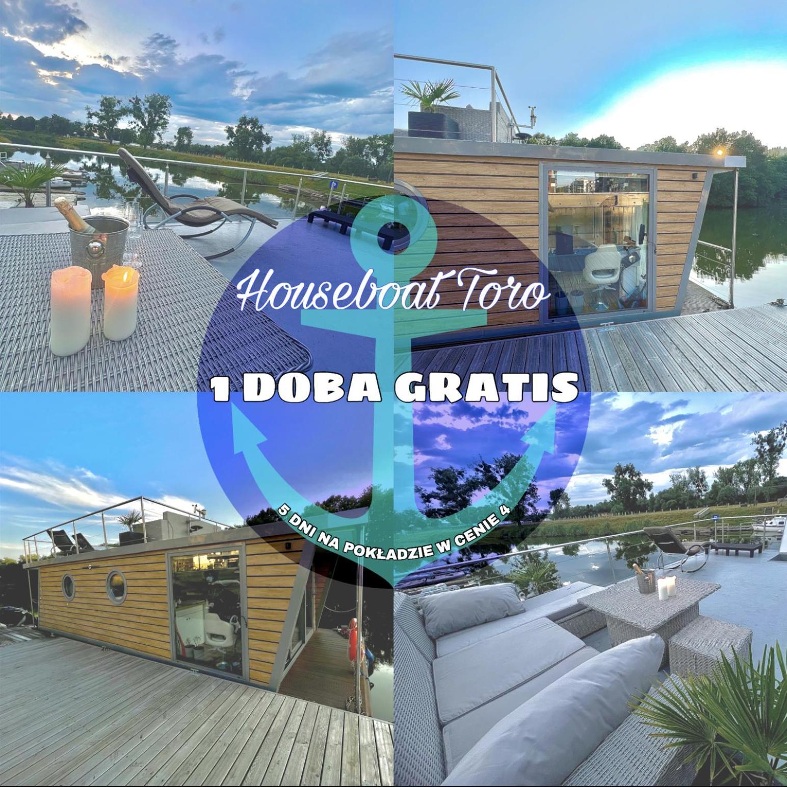 Houseboat Toro - Plywajacy Dom Na Wodzie Appartamento